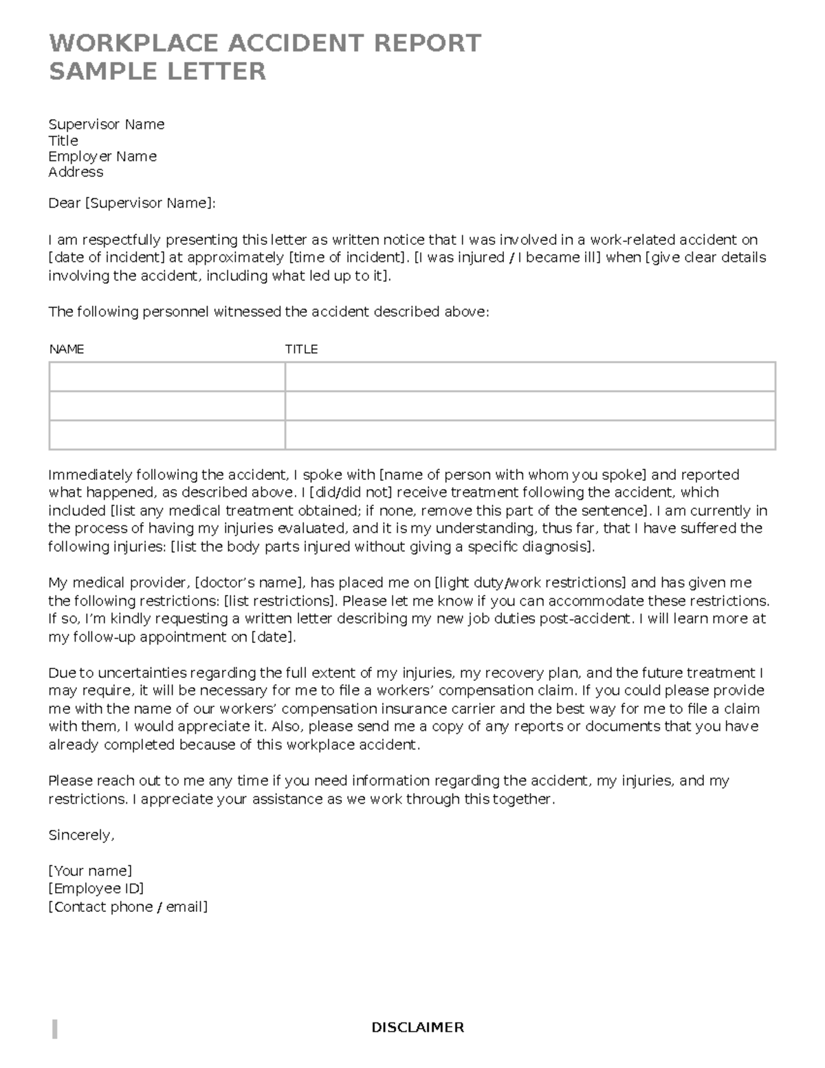 IC-10691-Sample-Workplace-Accident-Report-Letter - Studocu