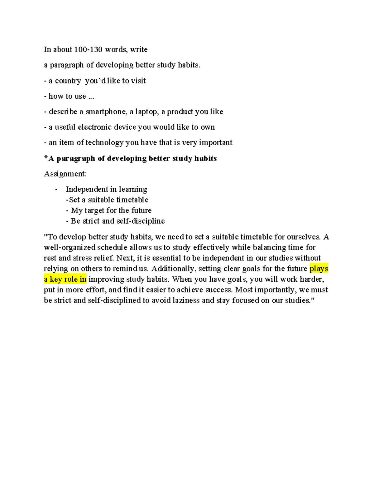 Developing Better Study Habits: Independent Learning & Timetable Tips ...