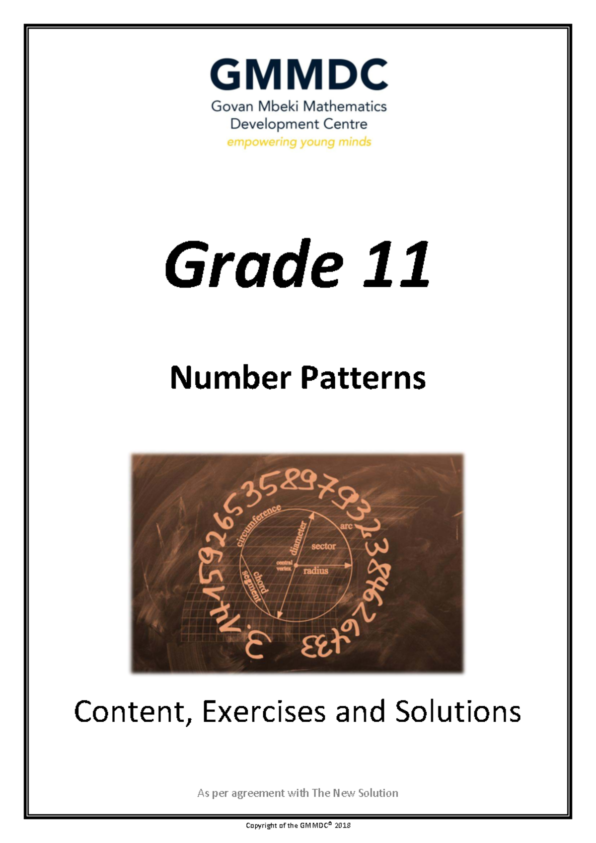 Grade 11.04 Number Patterns: Content, Exercises & Solutions - Studocu