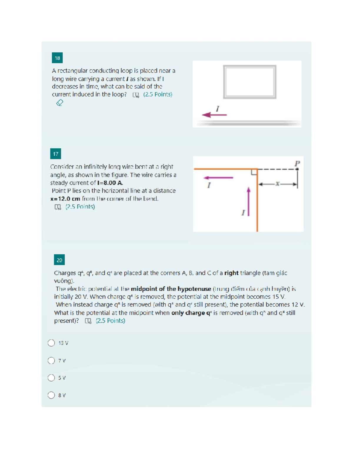 VLDC - Final Exam Review on Electromagnetism Concepts - Studocu