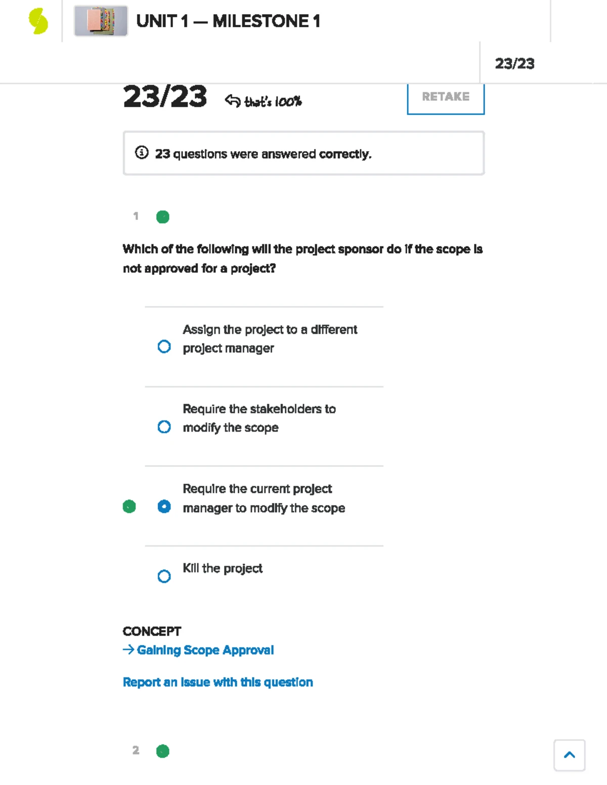 Project Management PRAC MILESTONE 4-2: Completion & Evaluation Guide ...