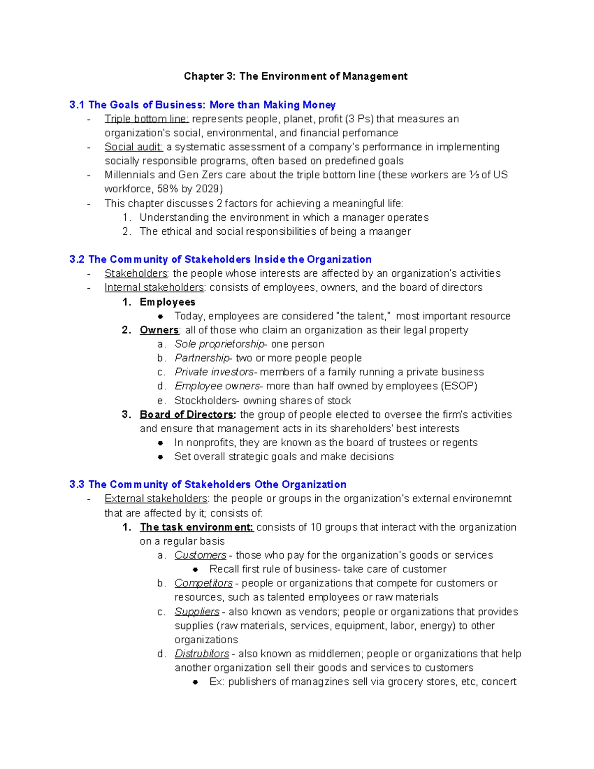 Chapter 5 - Management: a Practical Introduction - Chapter 5- Planning ...