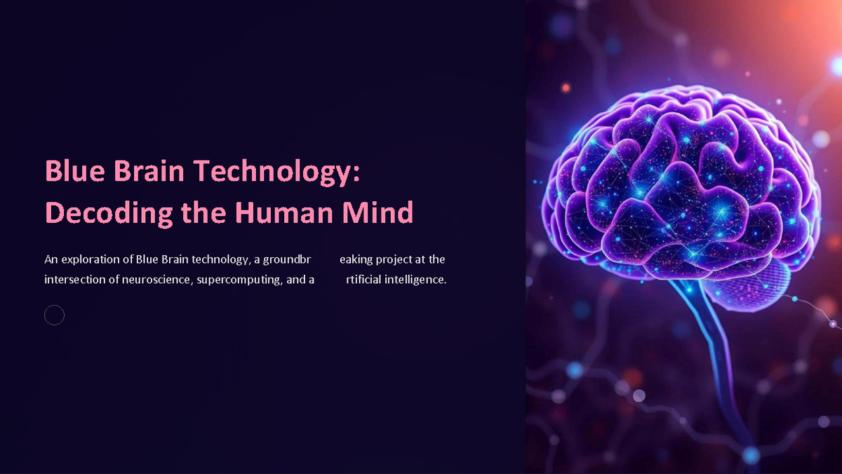 Blue Brain Technology: Insights into Neuroscience & AI Integration ...