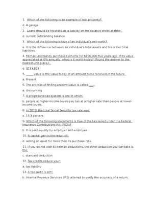 The Basics of Taxes Worksheet - Page | 20 2.2.2 © Take Charge Today ...