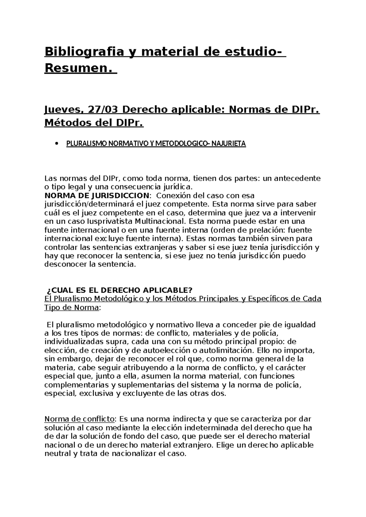 Resumen del 1er Parcial de Derecho Internacional Privado (Dipri - 1er Parcial) - Document Preview