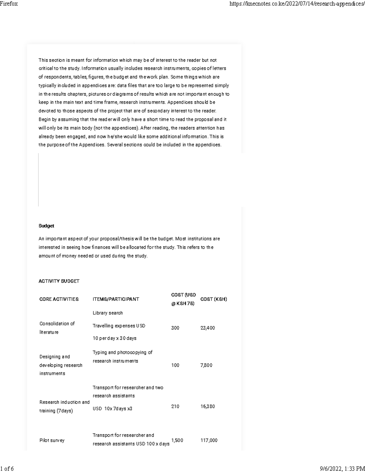 Chapter 8 Research Methods - This section is meant for information ...