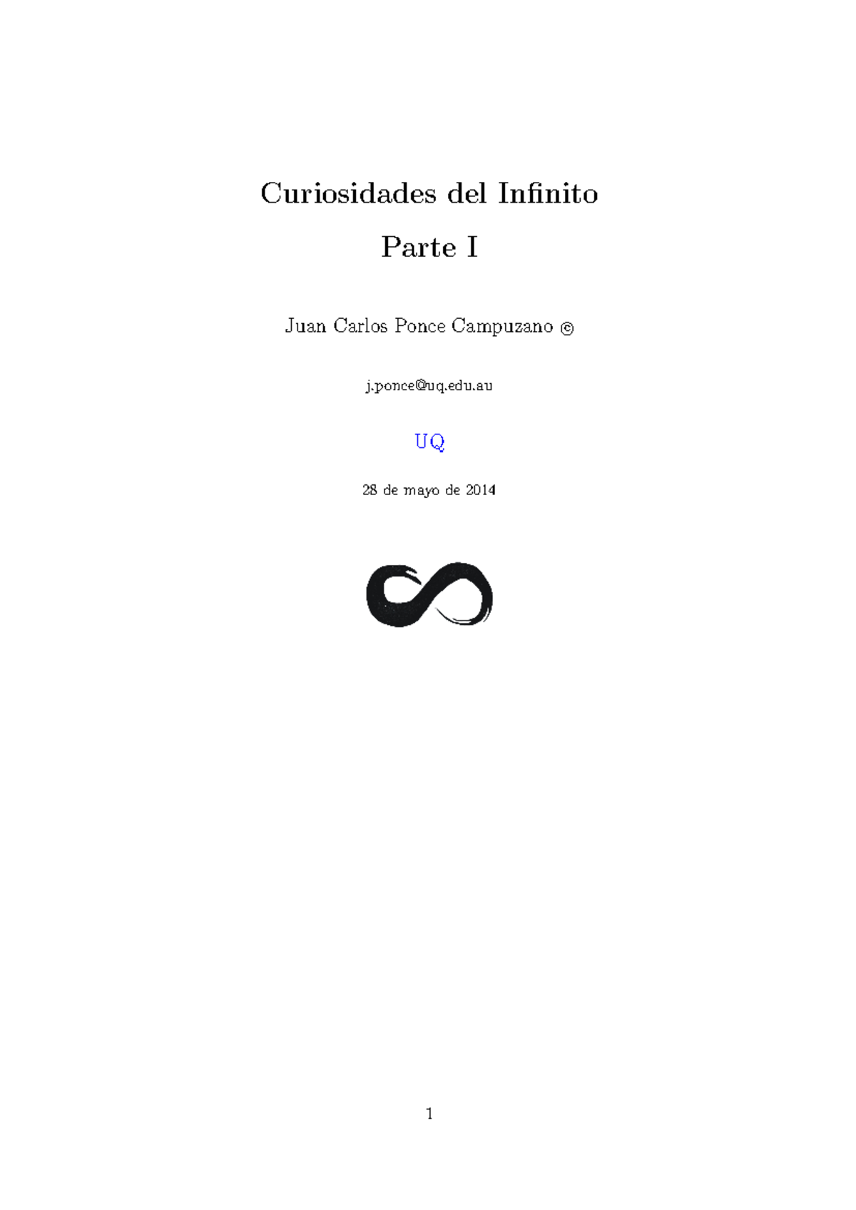 213487173 Curiosidades del Infinito - Curiosidades del Infinito Parte I ...