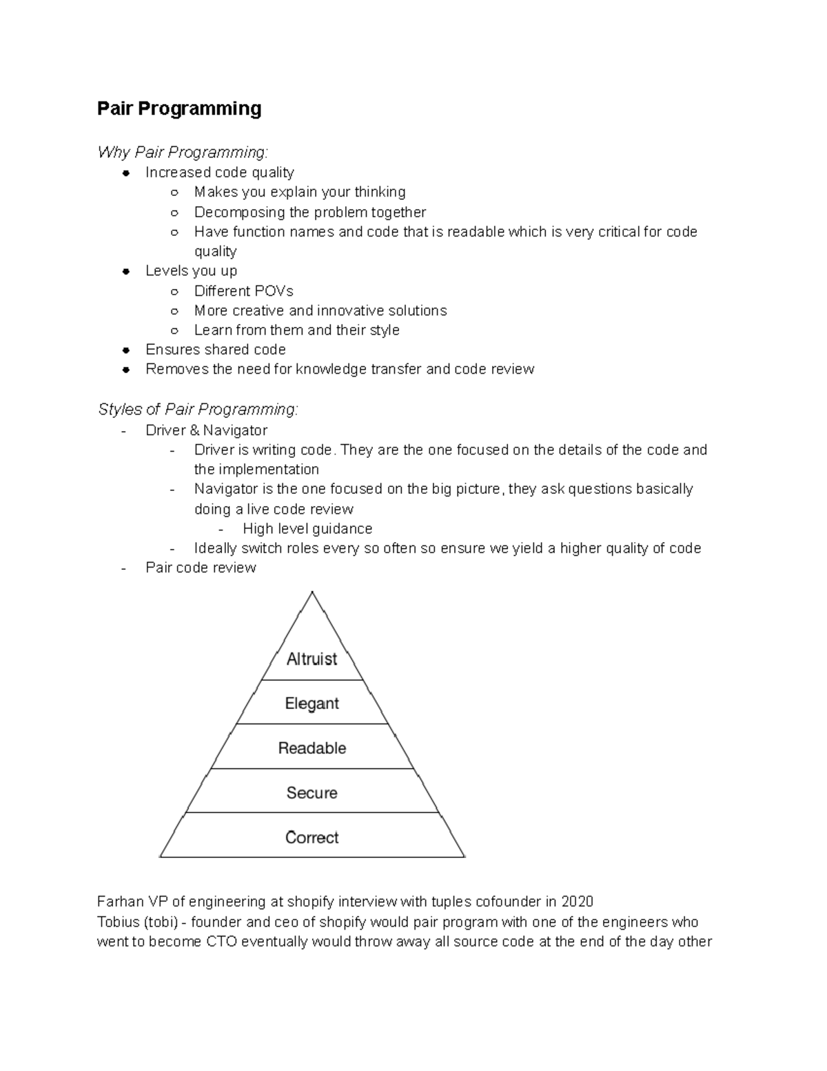 Pair Programming: Enhancing Code Quality and Collaboration - CS101 ...
