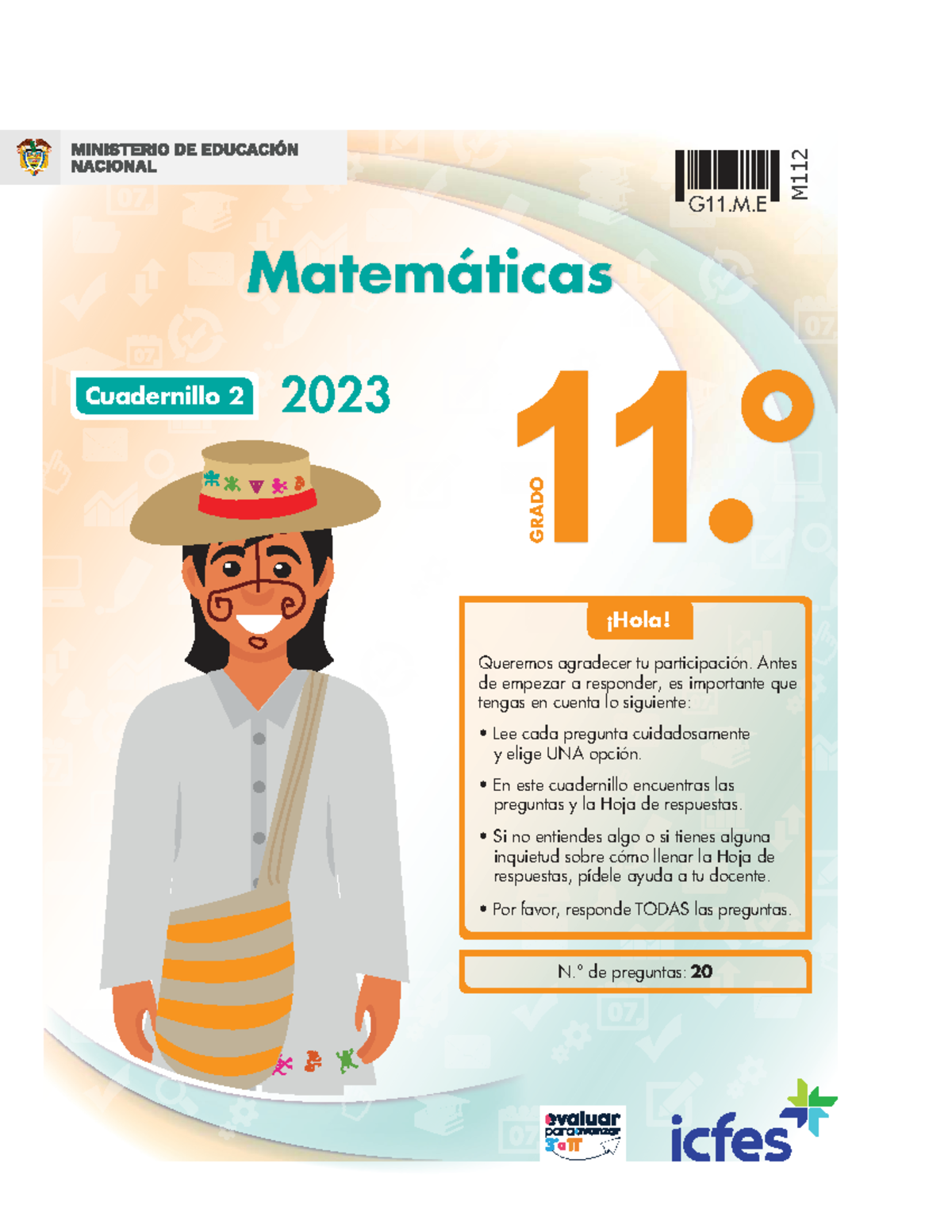 M112 G11.M.E Cuadernillo 2 de Matemáticas 2023 - 11° Grado - Studocu