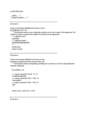 ECOR 1041 Mock Final Exam Preparation Guide by Zachary Myers - Studocu