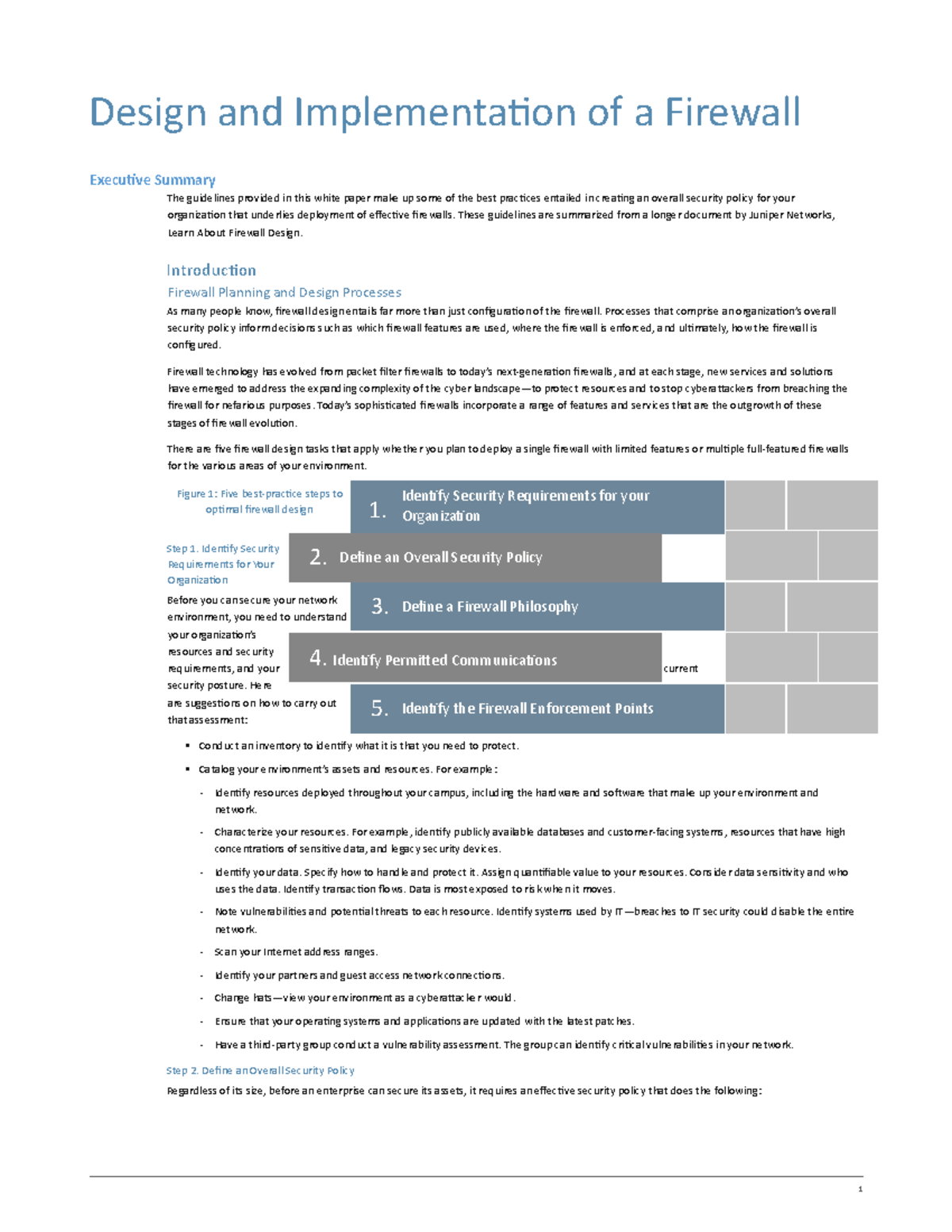 Firewall Project: Best Practices for Effective Design and ...