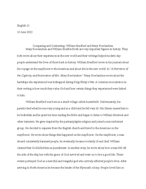 Annotated Bibliography - 1 Honors English 12 26 March 2023 Annotated ...