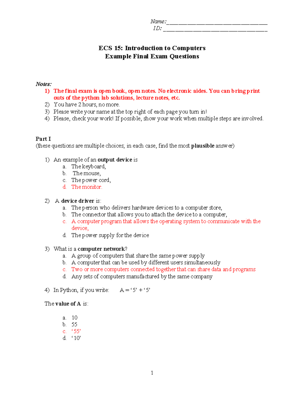 ecs-15-intro-to-computers-final-exam-example-questions-notes-studocu