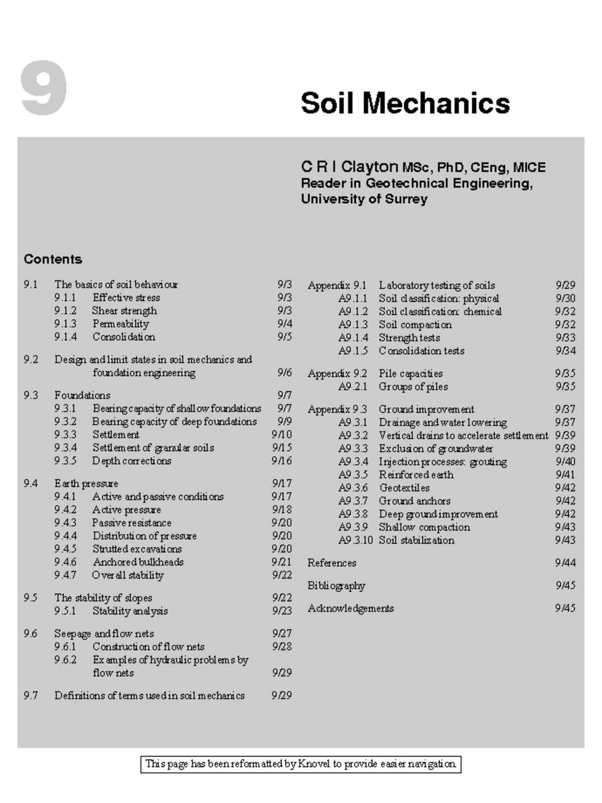 Soil Mechanics Overview: Key Concepts and Applications (19643) - Studocu