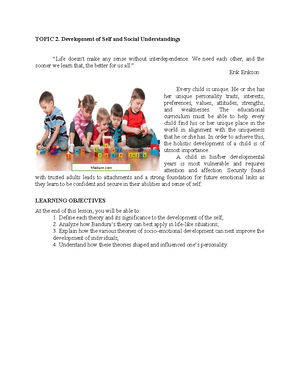 Piaget's - CHILD AND ADOLESCENT Reflection Paper about Jean Piaget’s ...