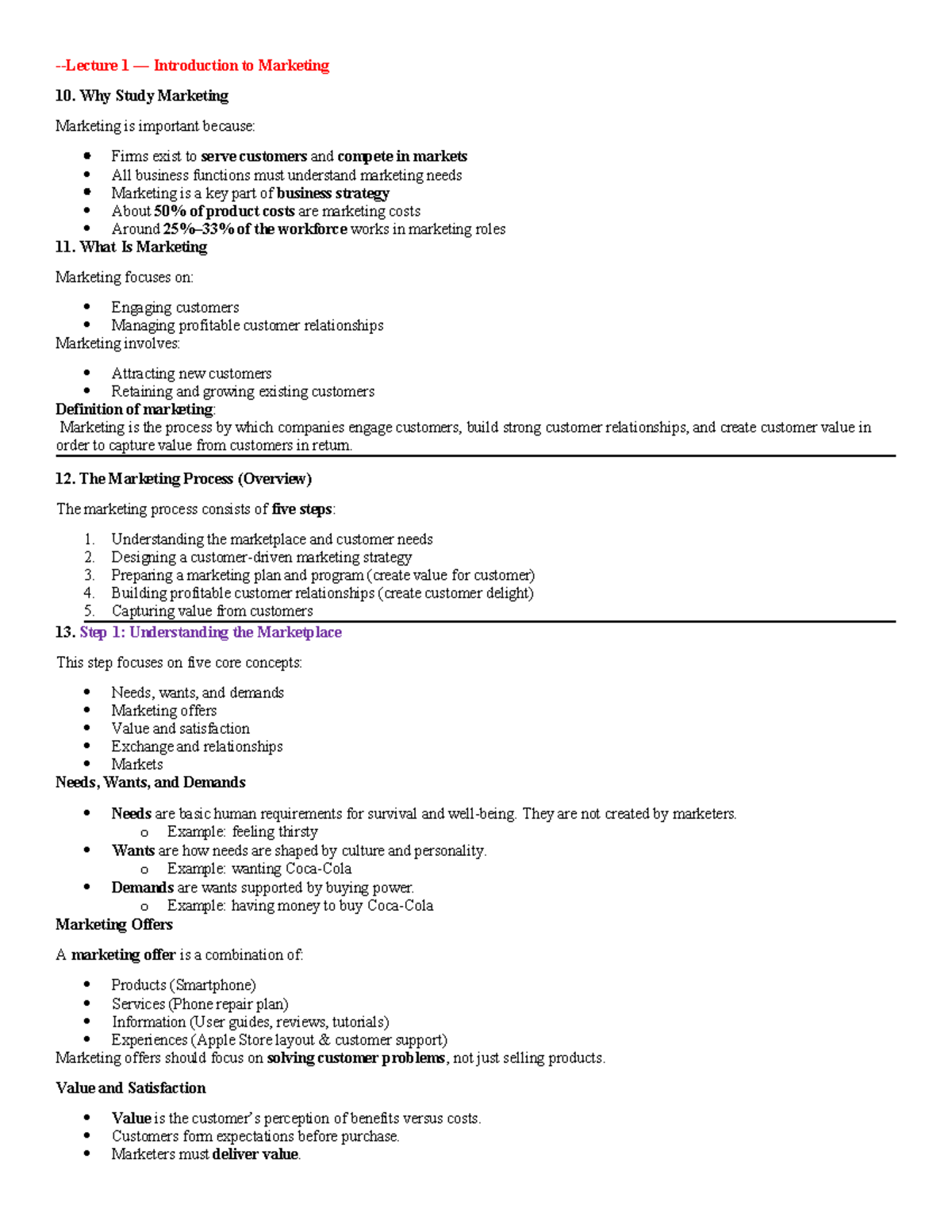 Comm 223 Midterm Study Guide: Key Marketing Concepts and Strategies ...