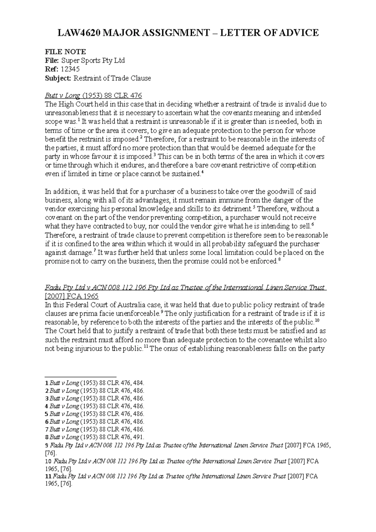 LAW4620 Commercial Practice: Lecture 2 - Sale and Purchase of Land ...