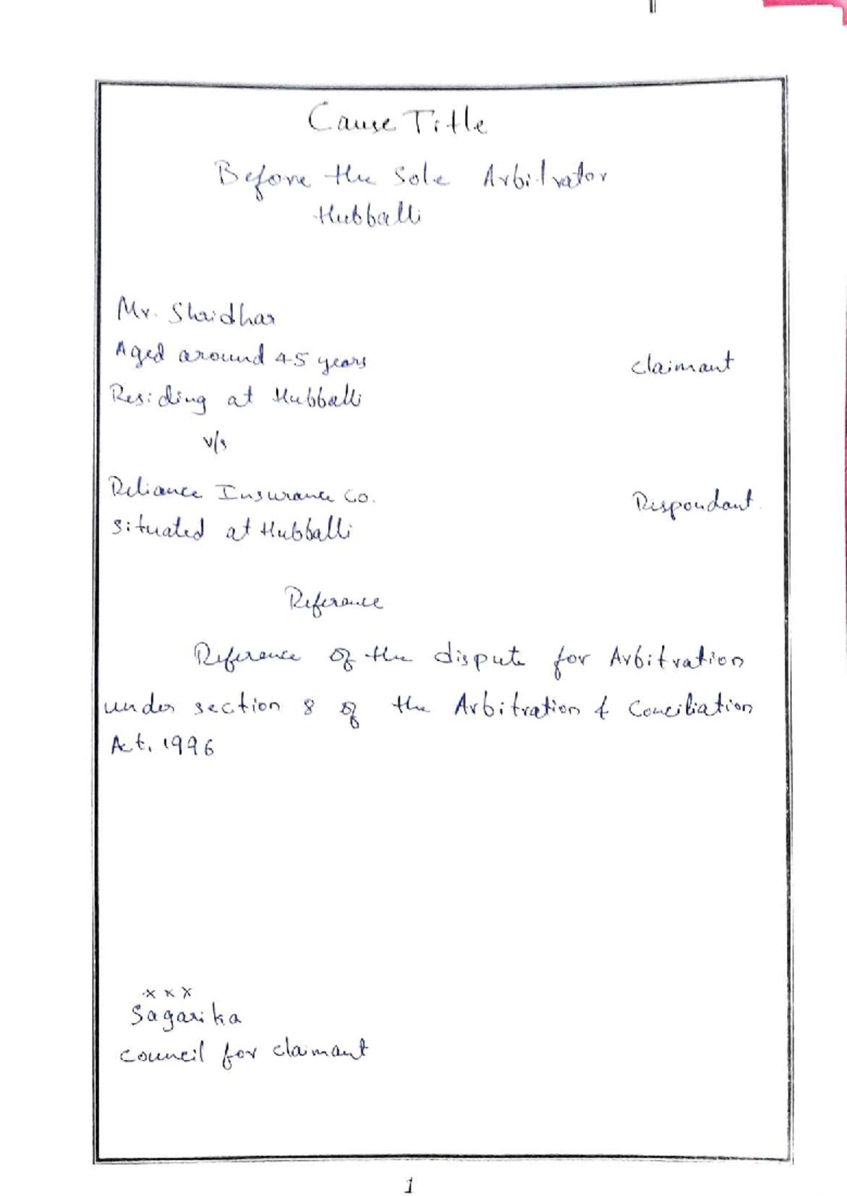 Arbitration report: An analysis of key findings and implications - Studocu