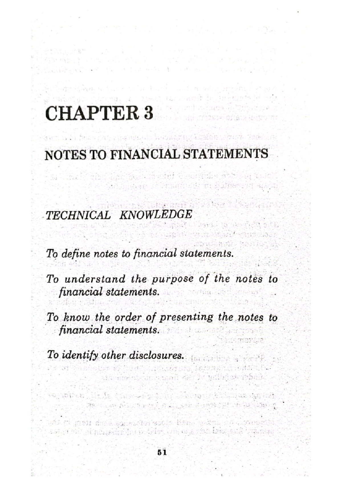CHAPTER 3 NOTES ON FINANCIAL STATEMENTS: TECHNICAL INSIGHTS - Studocu