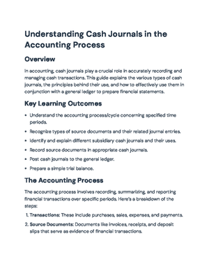 DEAD CLIC Notes: Understanding Debits and Credits in Accounting - Studocu