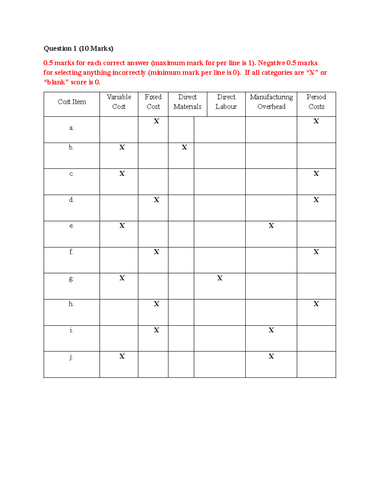 ACC1110 Midterm Answer Key - Test Format Breakdown and Solutions - Studocu