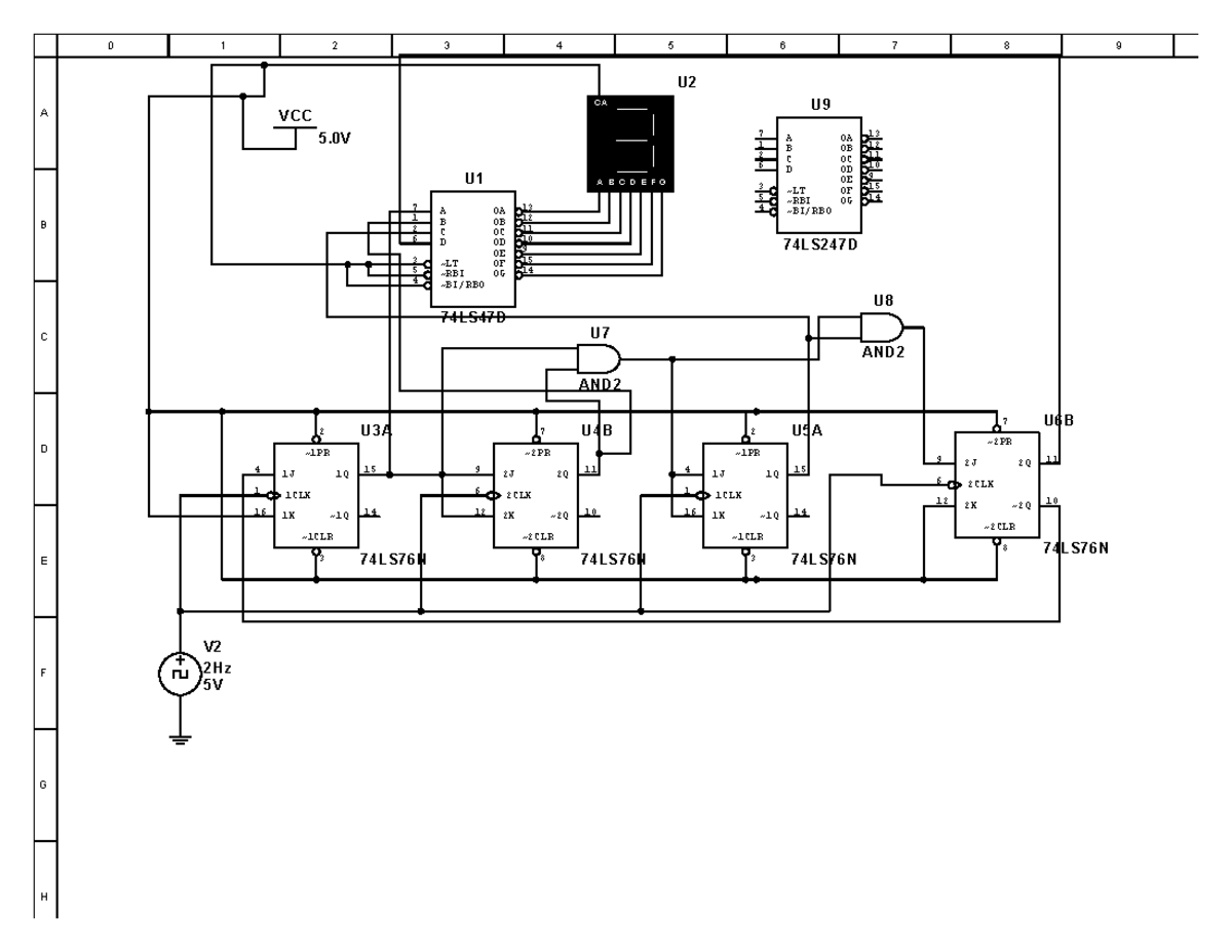 BCD-7seg-MOD9 Lab 13 Example Circuit for Assignment 2 - Studocu