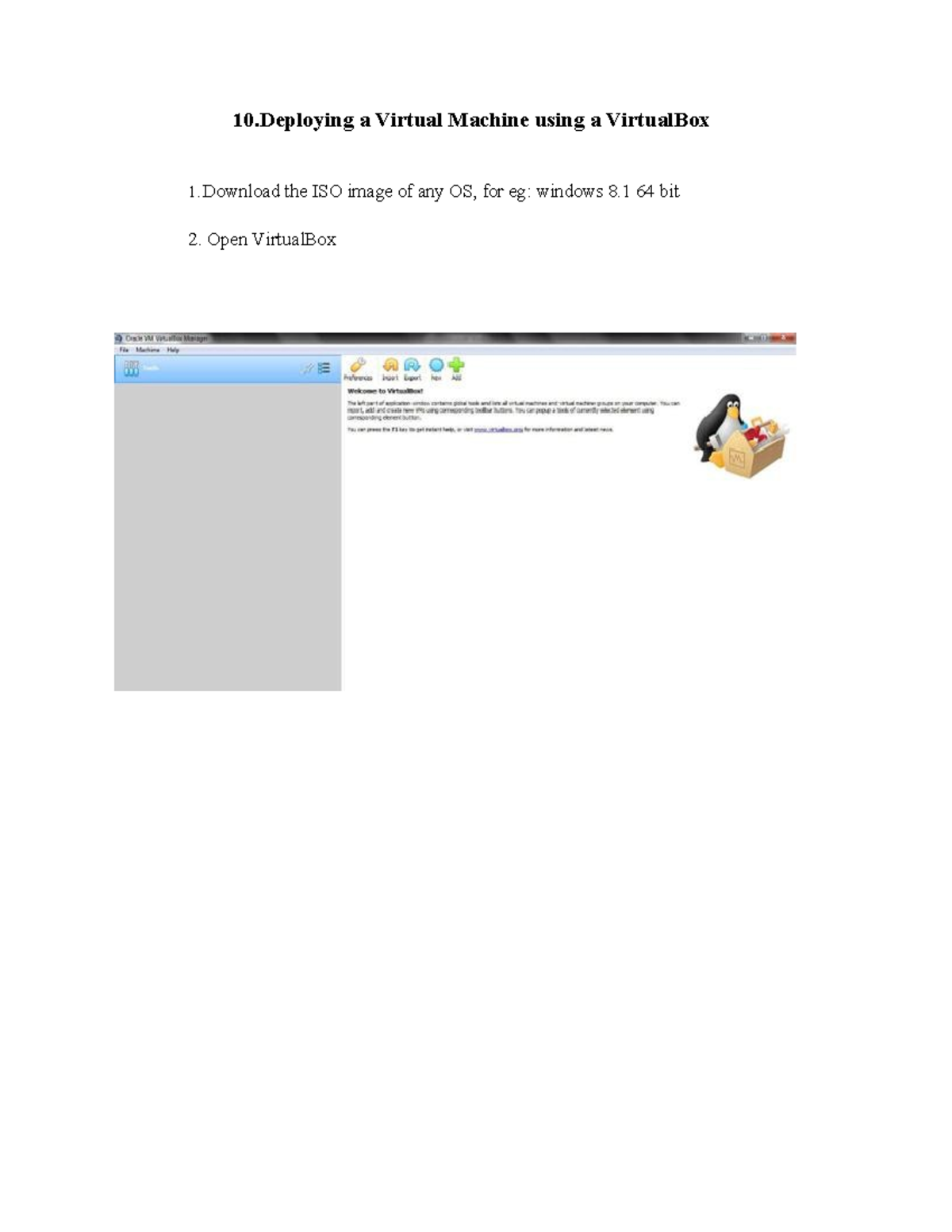 10. Deploying a Virtual Machine in VirtualBox: A Step-by-Step Guide ...