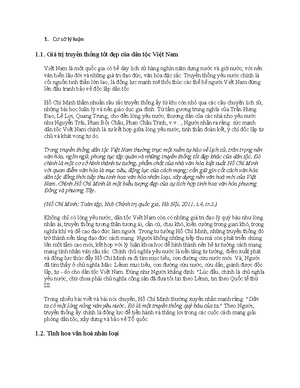 [Solved] Phn tch t tng H Ch Minh v nguyn tc on kt quc t Vn dng trong ng ...