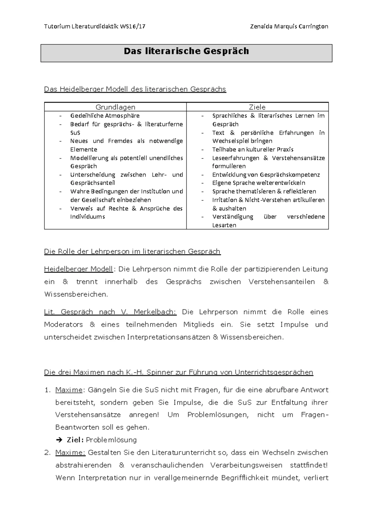 Schiller's "Der Handschuh" - Analysis and Literary Themes - Studocu