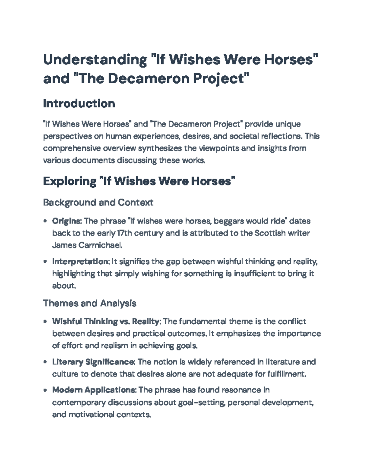 Insights on 