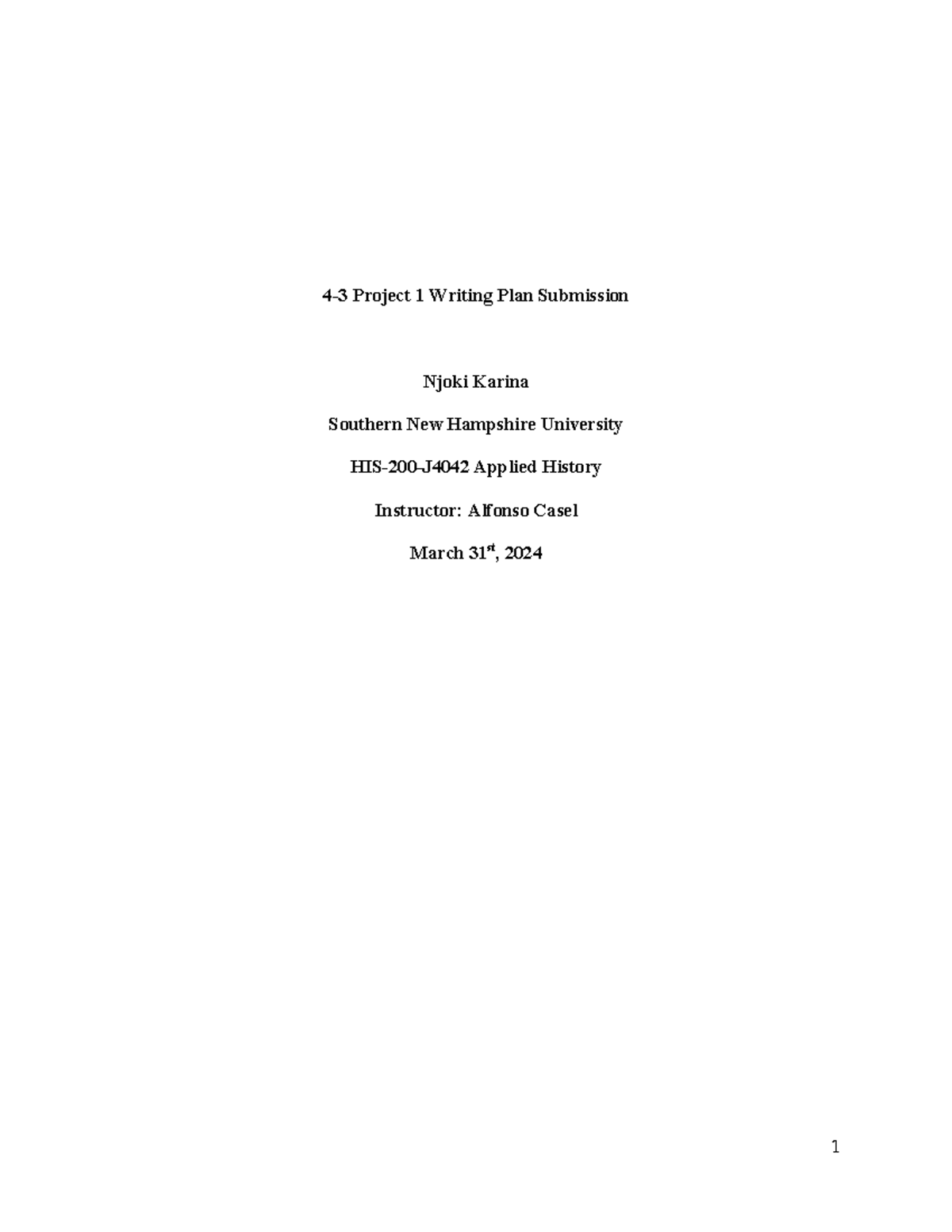 HIS-200-J4042 4-3 Project: Women's Suffrage & the 19th Amendment ...