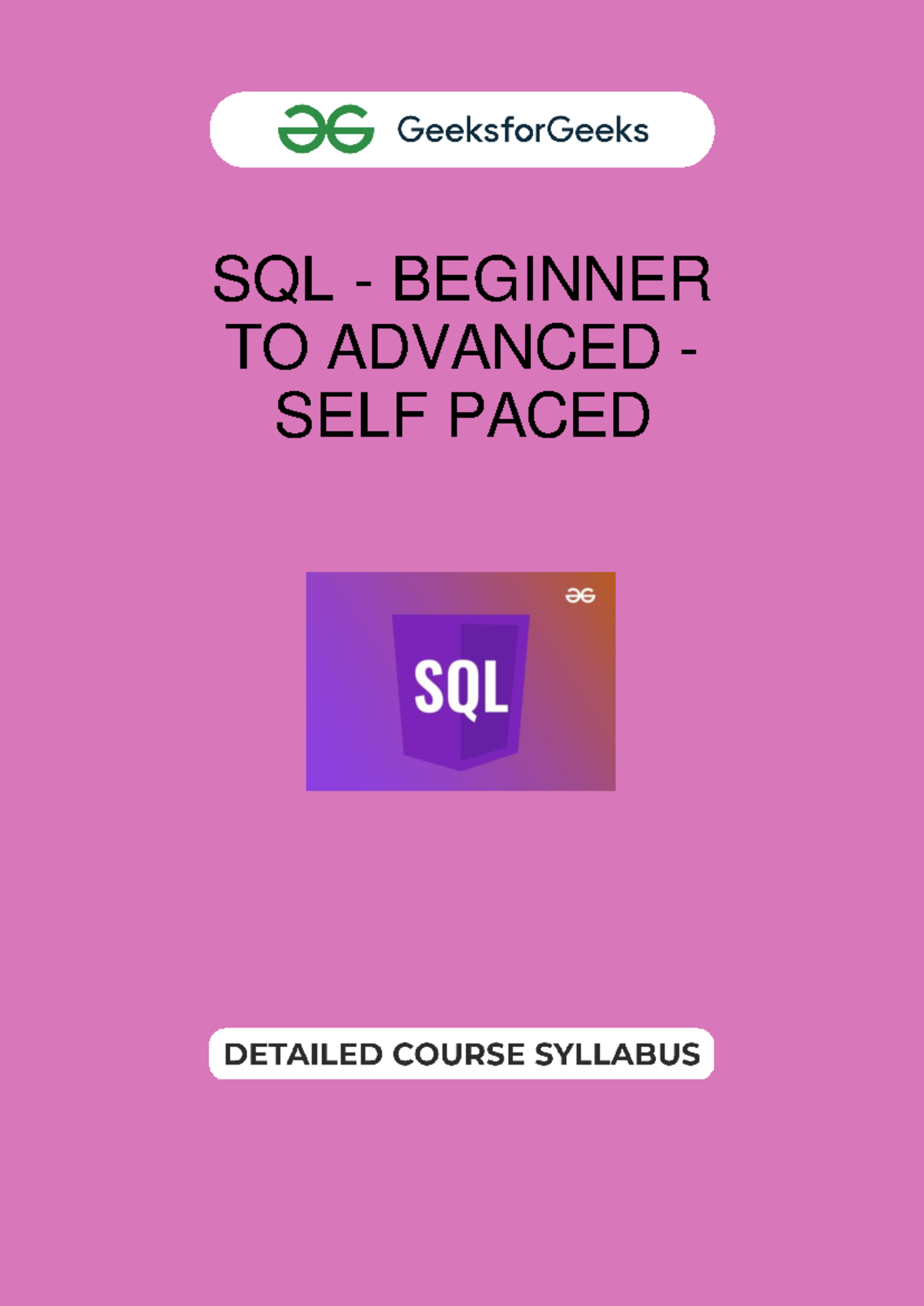 SQL 101: Beginner to Advanced Concepts in DBMS and MySQL - Studocu
