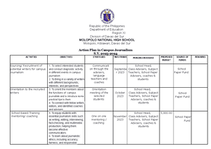 NCOI Teacher III Applicant MOV Annotation Form for Evaluation - Studocu