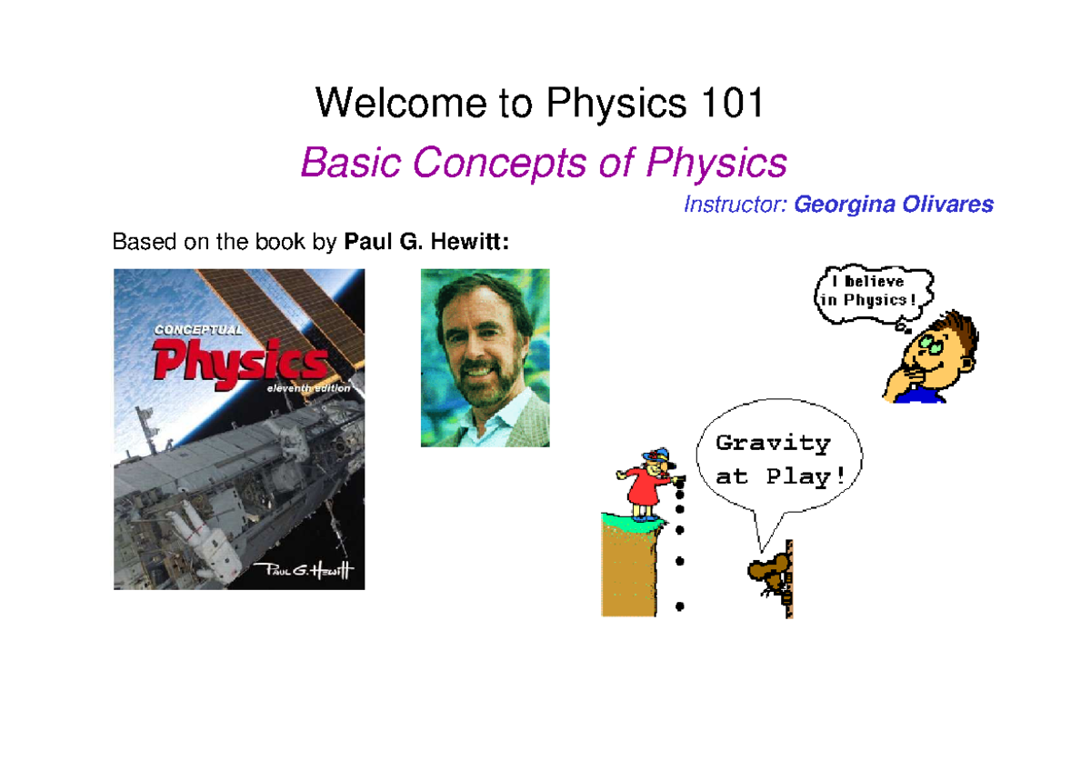 Physics 101: Basic Concepts and Course Overview with Instructor ...