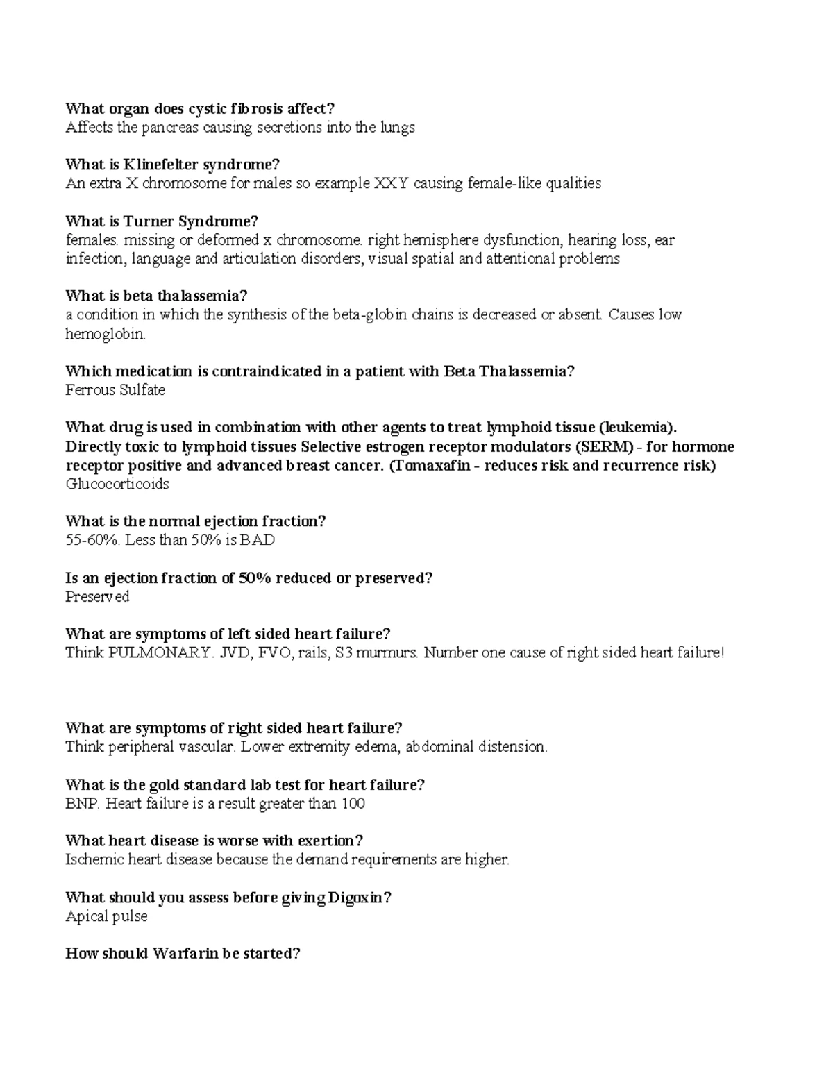 D027 - Part 3 Study Guide: Cellular Function & Physiological Concepts ...
