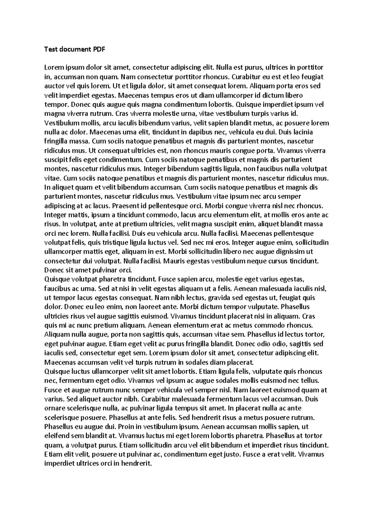 Test Document Analysis and Insights - Studocu