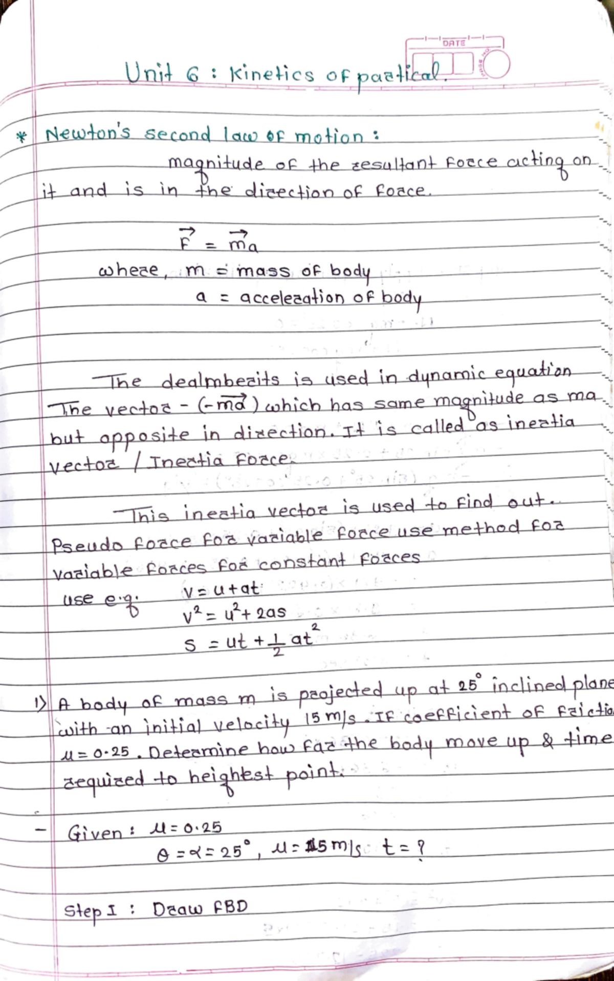 Em Chapter 6 - Engineering Mathematics Unit 6 Notes - r l ' i. l v'l ...