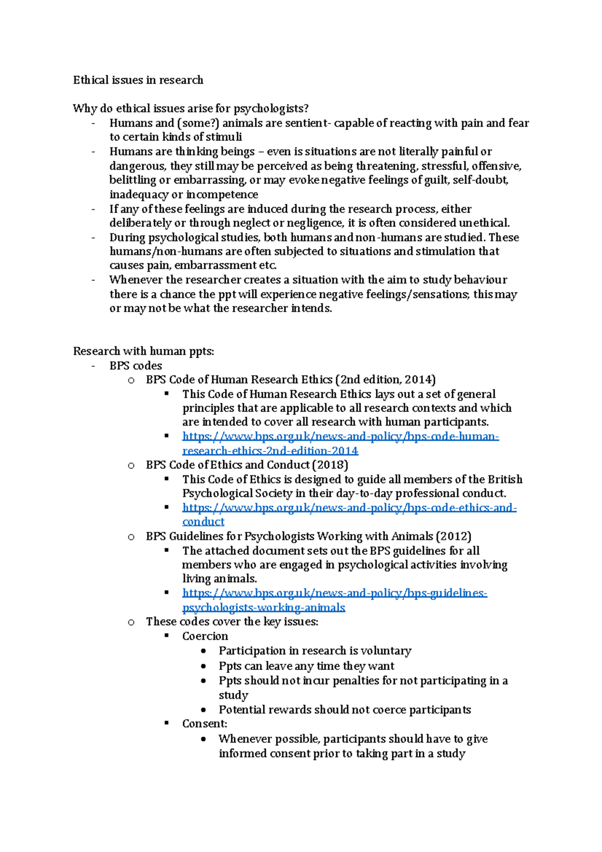 Ethical Issues in Psychological Research: Guidelines & Considerations ...
