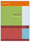 MNG3702 - Unisa - Strategic Implementation and Control IIIB - Studocu