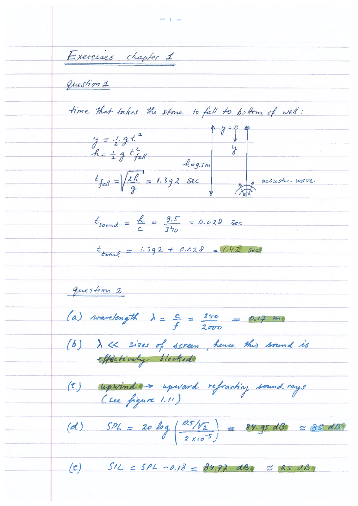 Solutions for Chapters 1 & 2: Course Review Notes - Studeersnel