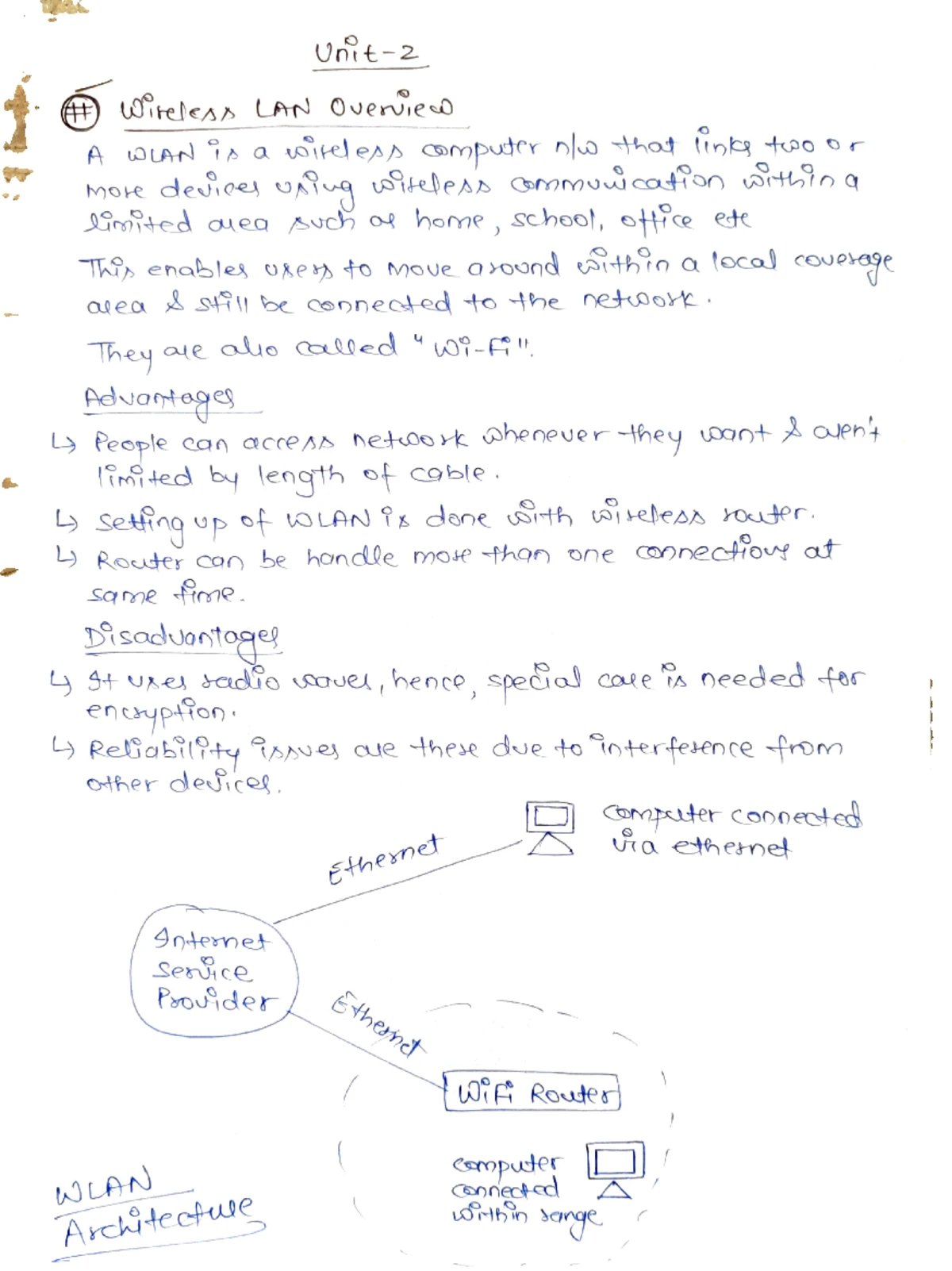 Unit1 - notes handwritten - Mobile Computing - Studocu