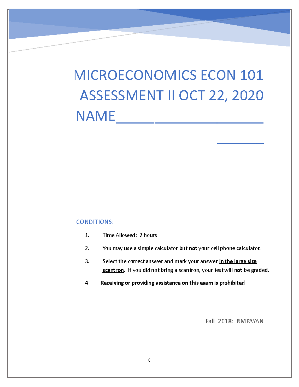Practice questions for 3rd quiz this week from Fall 2020 Assessment II ...
