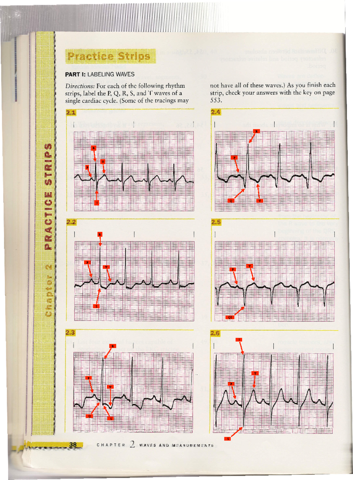 Exercise Labeling Waves - PART I:ZYXWVUTSRQPONMLKJIHGFEDCBAL A B E L IN ...
