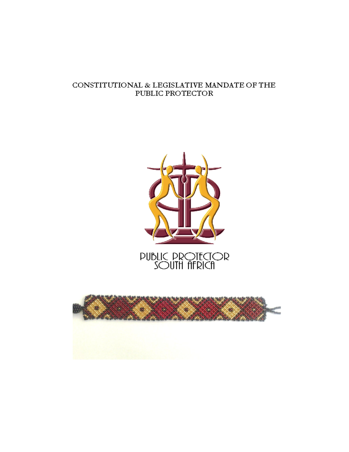 160601 Constitutional Mandate of the Public Protector Explained - Studocu