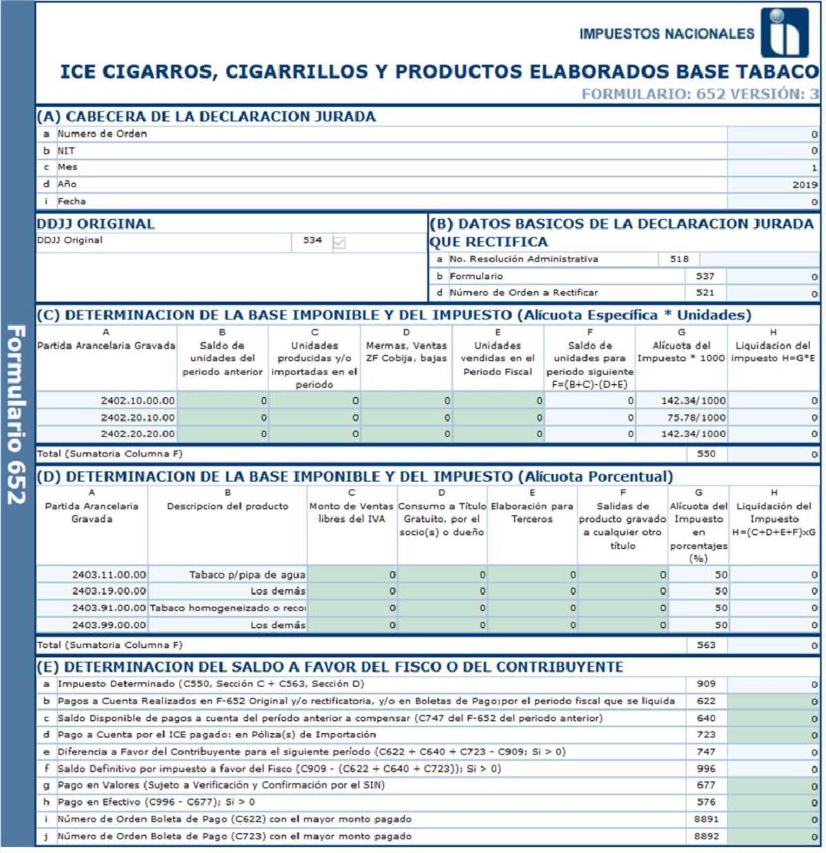 Formulario 652 v - Guía del Formulario 652 para Estudiantes - Studocu