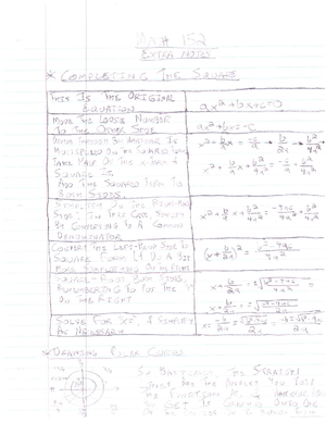 152 MT1 sample B solutions - MATH 152 - Studocu