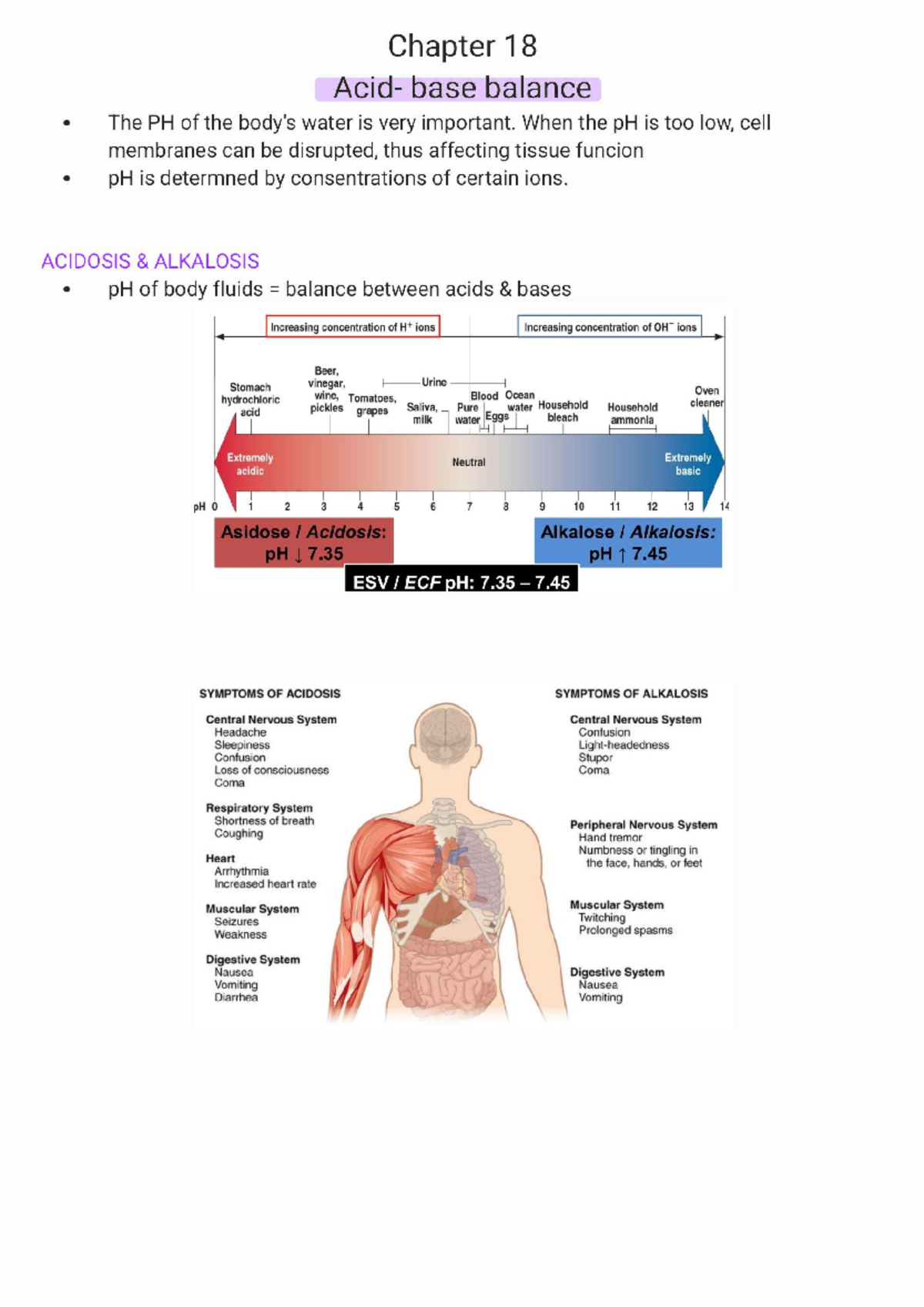 Final Exam Study Guide for ABC123: pH Balance and Homeostasis - Studocu