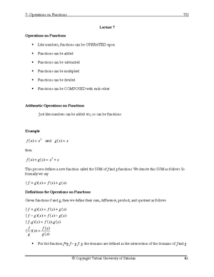 Lecture 6 - IMP - Lecture 6 Functions In this lecture we will discuss ...