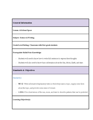Task 2 - Task 2 - Direct Instruction Lesson Plan Template General ...