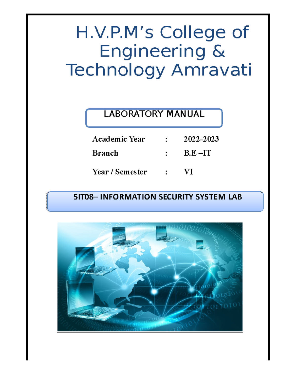 Lab Manual for 5IT08: Information Security System (C Programs) - Studocu